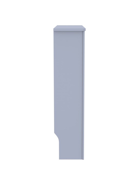 Kryt na radiátor MDF šedý 78 cm