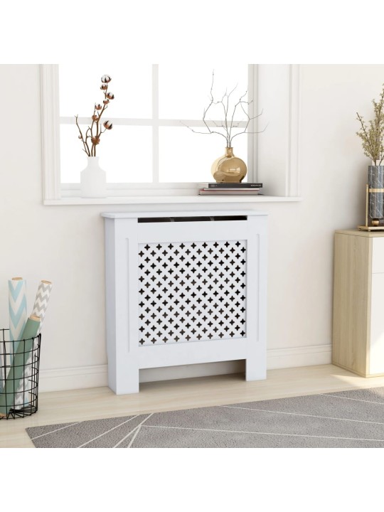 Kryt na radiátor MDF bílý 78 cm
