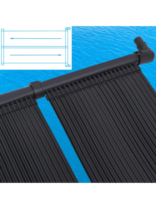 Solární panel pro ohřev bazénu 80 x 310 cm