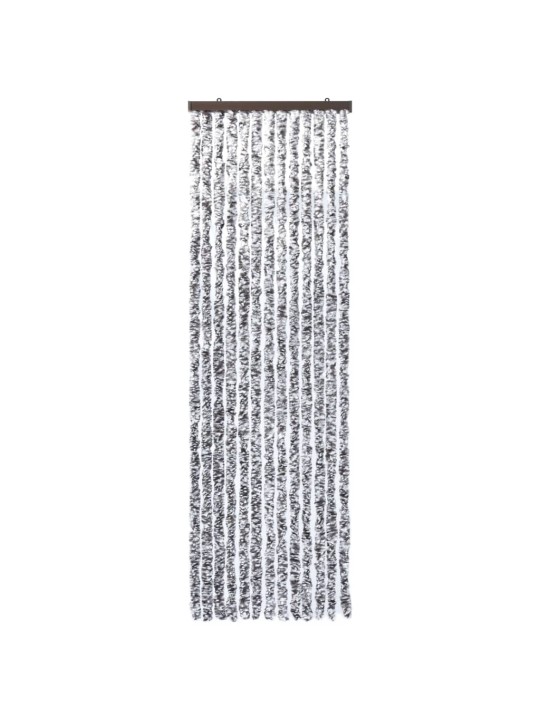 Závěs proti hmyzu hnědo-béžový 90 x 200 cm Chenille