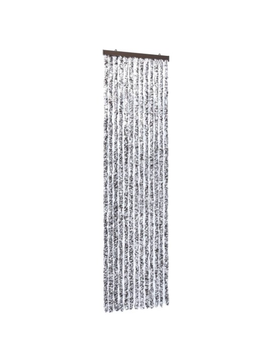 Závěs proti hmyzu hnědo-béžový 90 x 200 cm Chenille