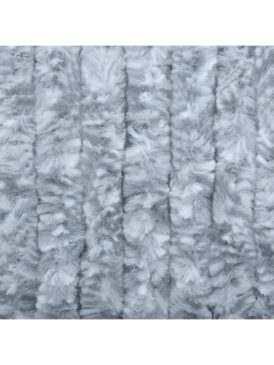 Závěs proti hmyzu bílošedý 90 x 200 cm Chenille