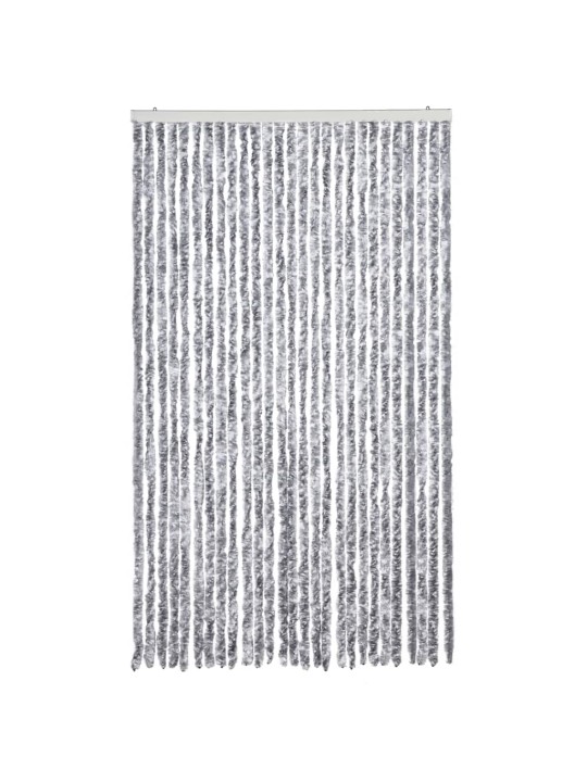Závěs proti hmyzu bílošedý 118 x 220 cm Chenille