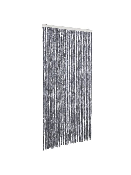 Závěs proti hmyzu stříbrný 118 x 220 cm Chenille