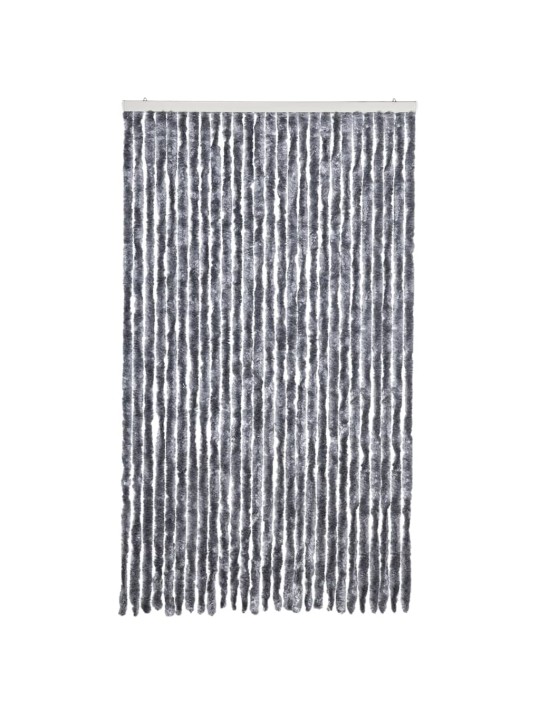 Závěs proti hmyzu stříbrný 118 x 220 cm Chenille