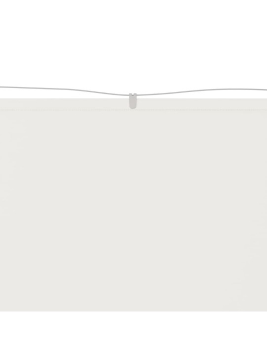 Vertikální markýza bílá 60 x 1 200 cm oxfordská látka
