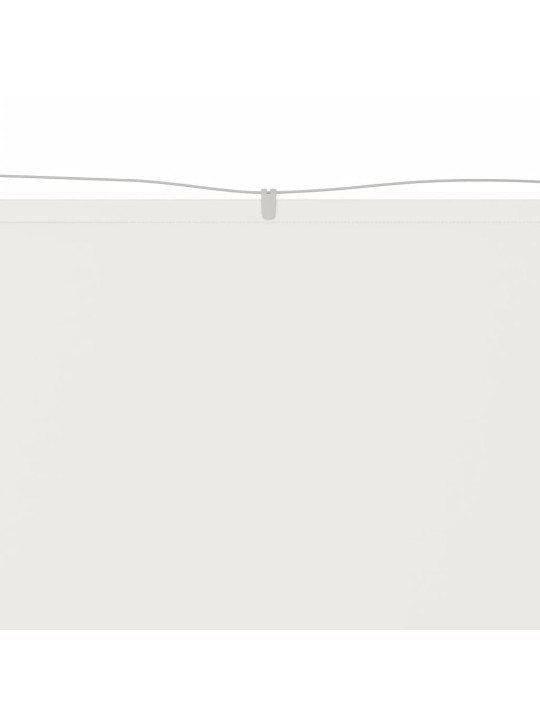 Vertikální markýza bílá 140 x 1 200 cm oxfordská látka