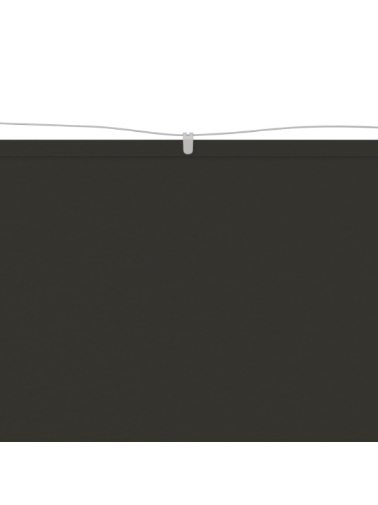 Vertikální markýza antracitová 60 x 800 cm oxfordská látka