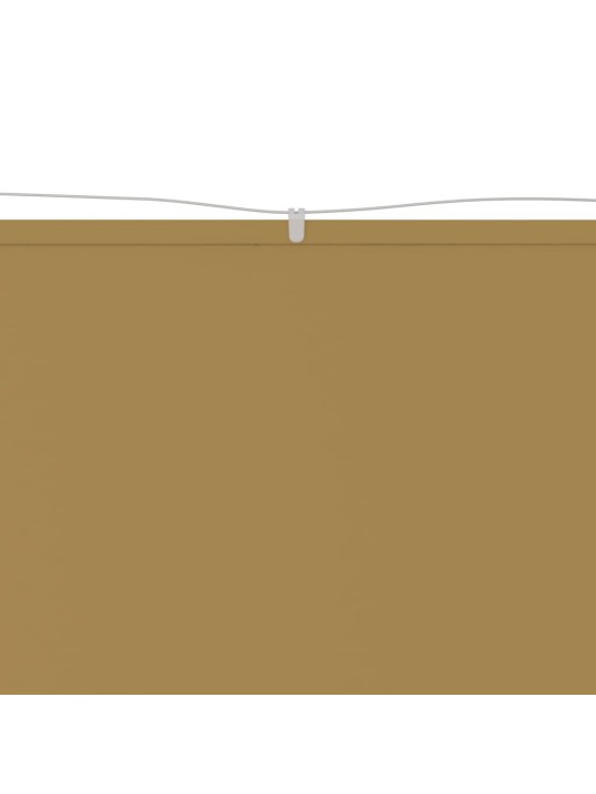 Vertikální markýza béžová 60 x 1 200 cm oxfordská látka
