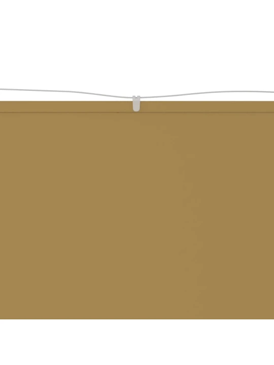 Vertikální markýza béžová 100 x 1 200 cm oxfordská látka