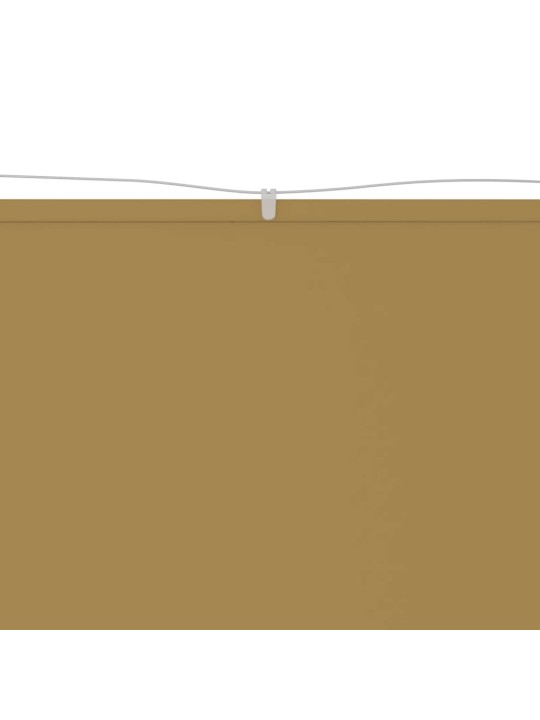 Vertikální markýza béžová 180 x 1 000 cm oxfordská látka