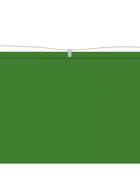 Vertikální markýza světle zelená 180 x 270 cm oxfordská látka