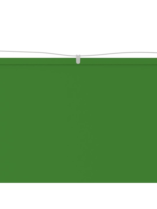 Vertikální markýza světle zelená 180 x 600 cm oxfordská látka