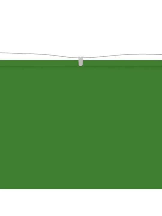 Vertikální markýza světle zelená 250 x 270 cm oxfordská látka