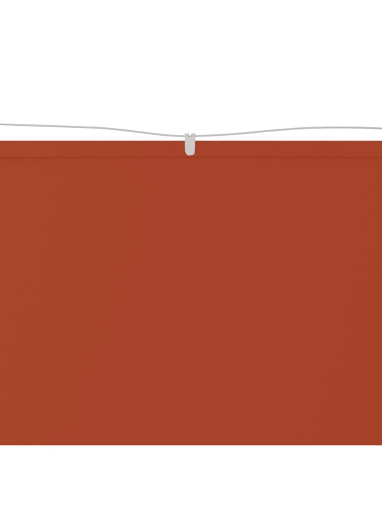 Vertikální markýza terakotová 100 x 1 200 cm oxfordská látka
