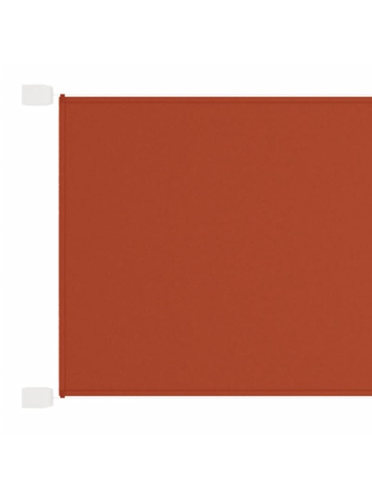 Vertikální markýza terakotová 140 x 360 cm oxfordská látka