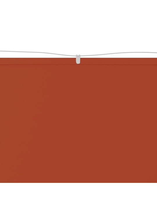 Vertikální markýza terakotová 140 x 600 cm oxfordská látka
