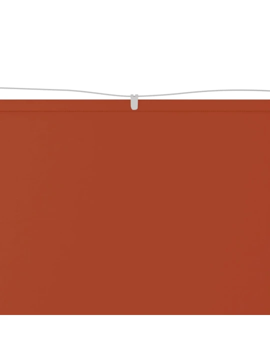 Vertikální markýza terakotová 140 x 800 cm oxfordská látka