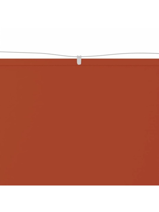 Vertikální markýza terakotová 180 x 1 000 cm oxfordská látka