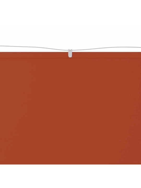 Vertikální markýza terakotová 180 x 1 000 cm oxfordská látka