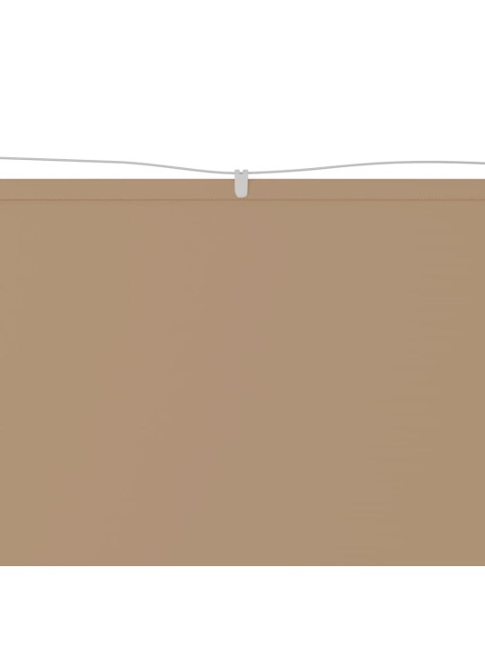 Vertikální markýza taupe 60 x 1 000 cm oxfordská látka