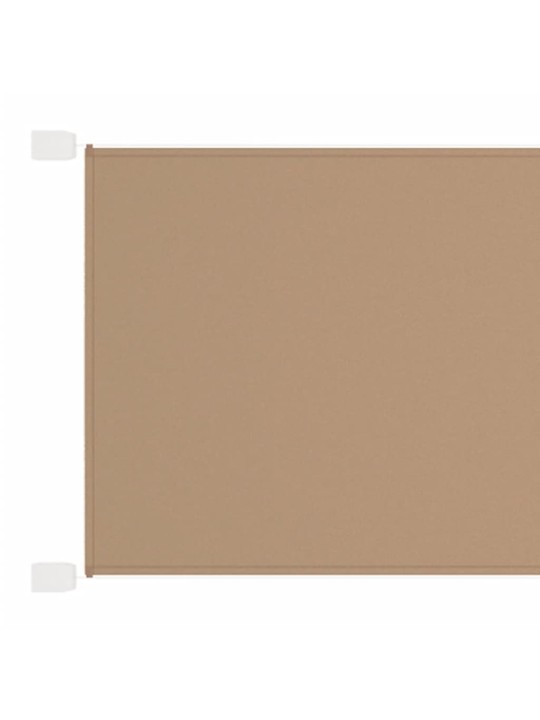 Vertikální markýza taupe 180 x 1 000 cm oxfordská látka