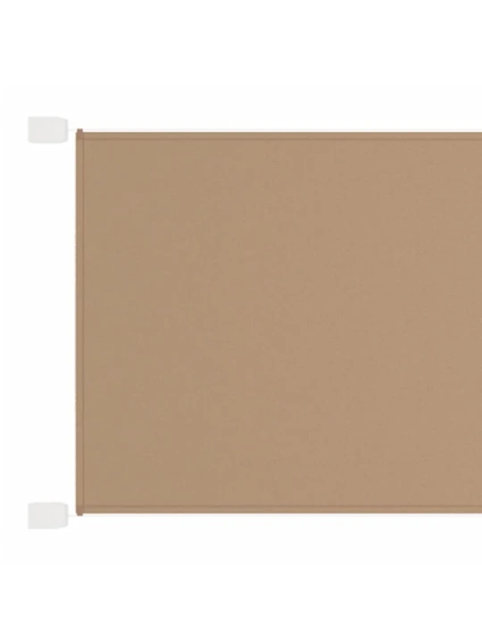 Vertikální markýza taupe 180 x 1 000 cm oxfordská látka