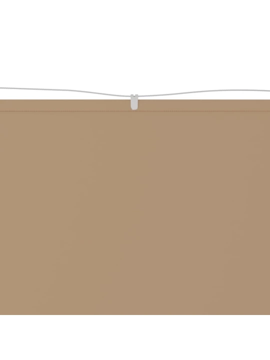 Vertikální markýza taupe 180 x 1 000 cm oxfordská látka
