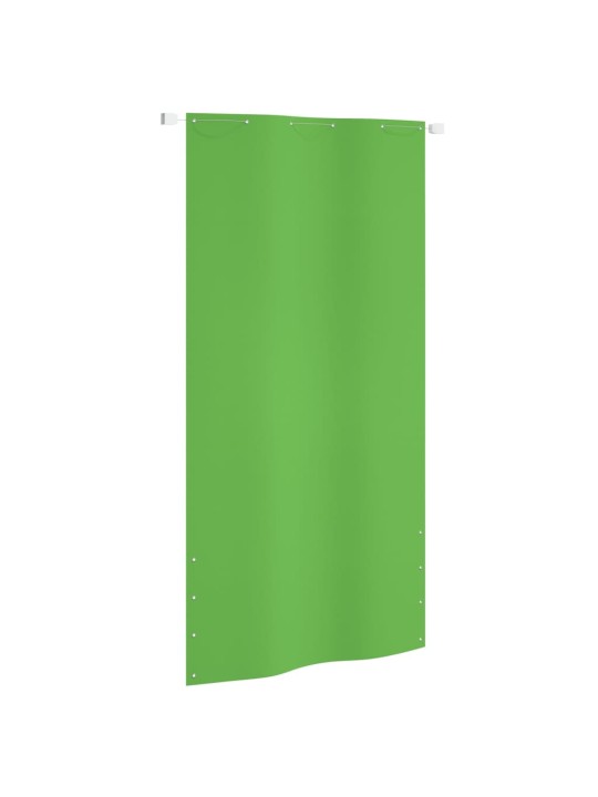 Balkonová zástěna světle zelená 120 x 240 cm oxfordská látka