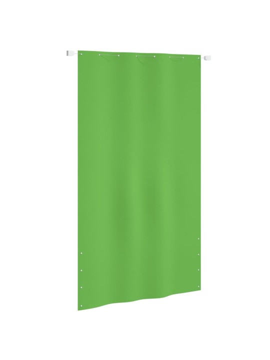 Balkonová zástěna světle zelená 140 x 240 cm oxfordská látka