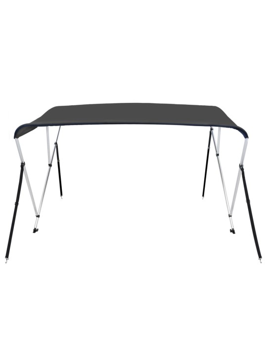 Bimini stříška se 3 oblouky antracitová 183 x 160 x 137 cm