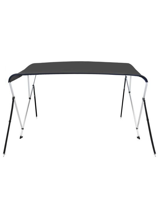 Bimini stříška se 3 oblouky antracitová 183 x 180 x 137 cm