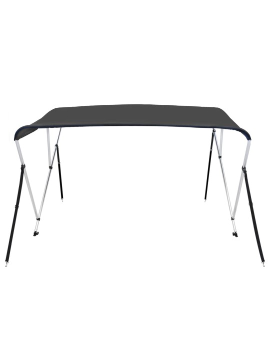 Bimini stříška se 3 oblouky antracitová 183 x 196 x 137 cm