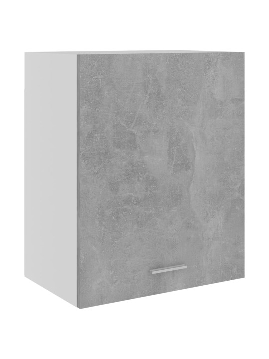 Závěsné skříňky Lyon 2 ks betonově šedé 50x31x60 cm kompozit