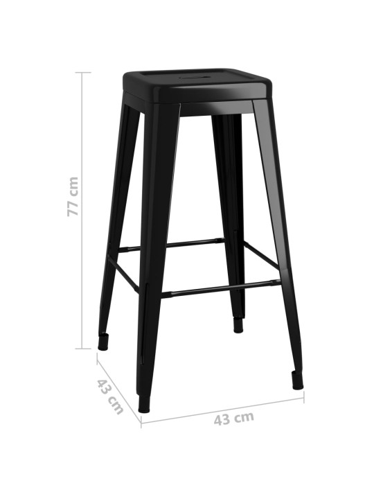 5dílný barový set černý
