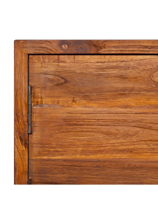 Nástěnná TV skříňka 180 x 30 x 30 cm masivní teakové dřevo