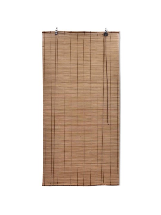 Zatemňovací rolety z bambusu 2 ks 80 x 160 cm hnědé