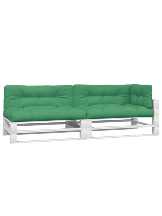 Podušky na palety 5 ks zelené textil