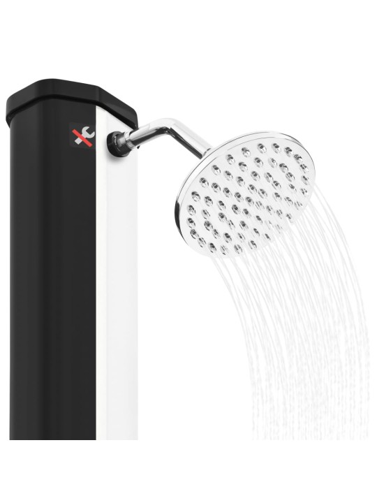 Zahradní solární sprcha se sprchovou hlavicí a kohoutkem 35 l