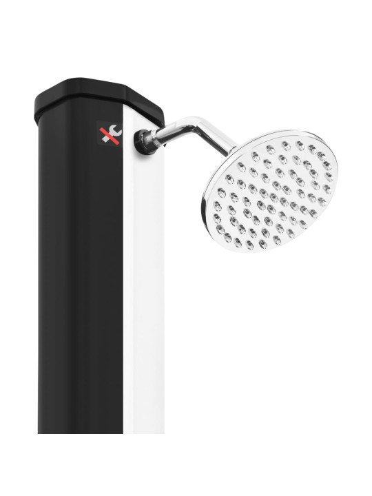 Zahradní solární sprcha se sprchovou hlavicí a kohoutkem 35 l
