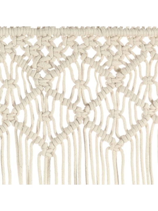 Macramé závěs 140 x 240 cm bavlna