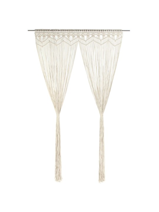 Macramé závěs 140 x 240 cm bavlna
