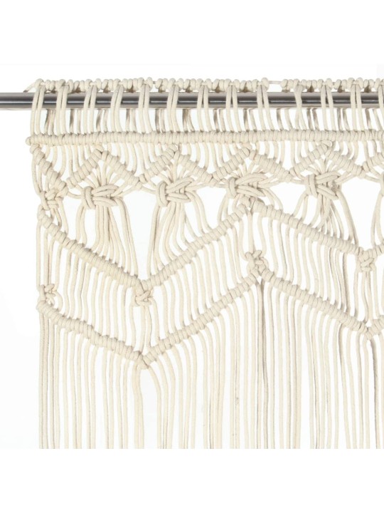 Macramé závěs 140 x 240 cm bavlna