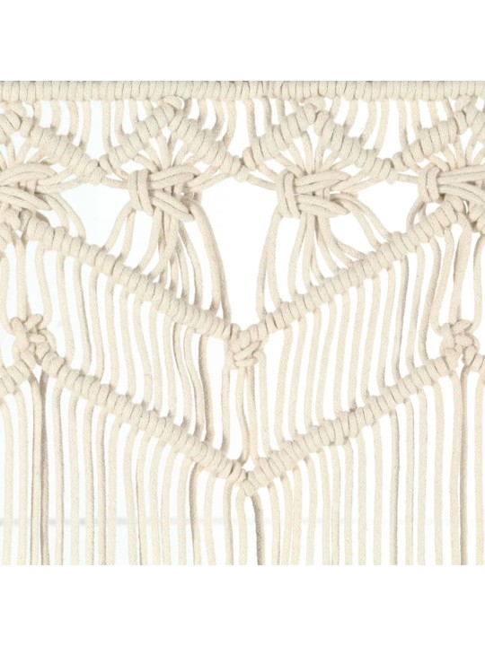Macramé závěs 140 x 240 cm bavlna