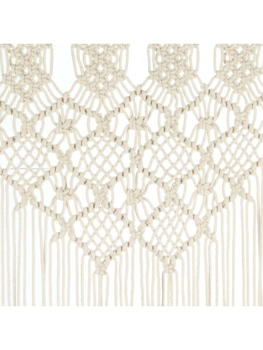 Macramé závěs 140 x 240 cm bavlna