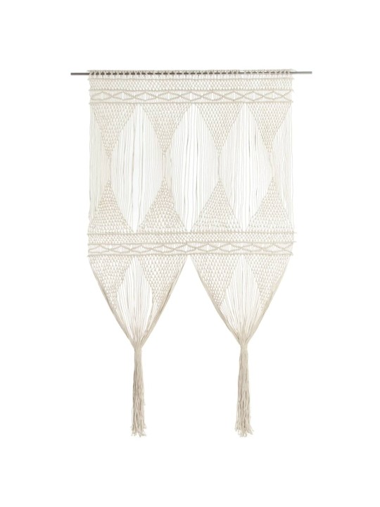 Macramé závěs 140 x 240 cm bavlna