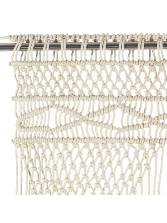 Macramé závěs 140 x 240 cm bavlna