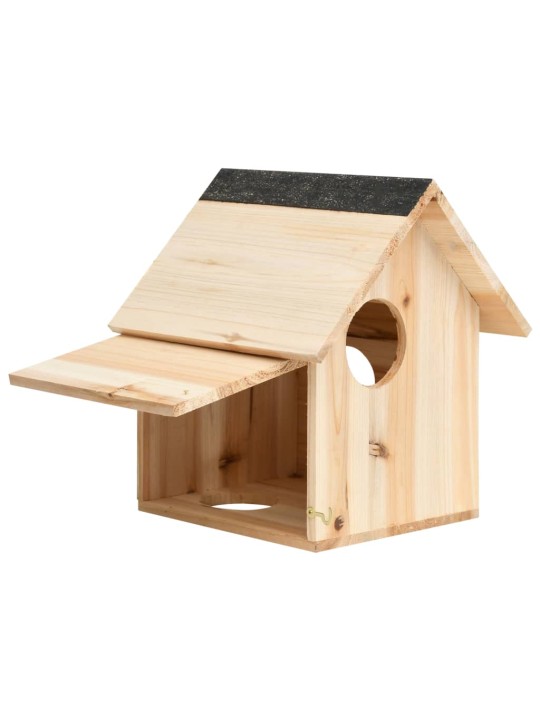 Domeček pro veverky jedlové dřevo 26 x 25 x 29 cm