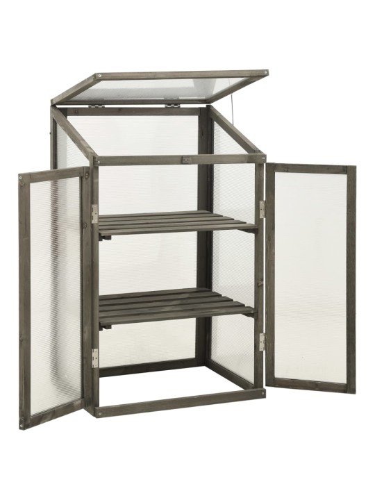 Skleník 60 x 45 x 100 cm jedlové dřevo