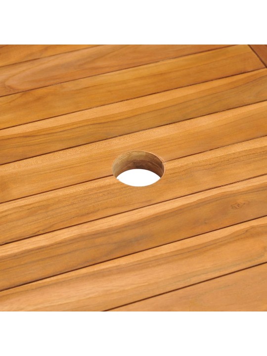 Zahradní stůl 150 x 90 x 75 cm masivní teakové dřevo